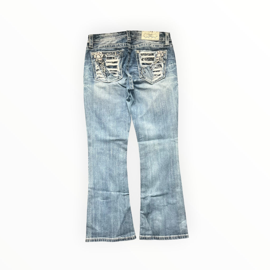 Miss Me Y2K Bootcut Jeans Damen – Größe M