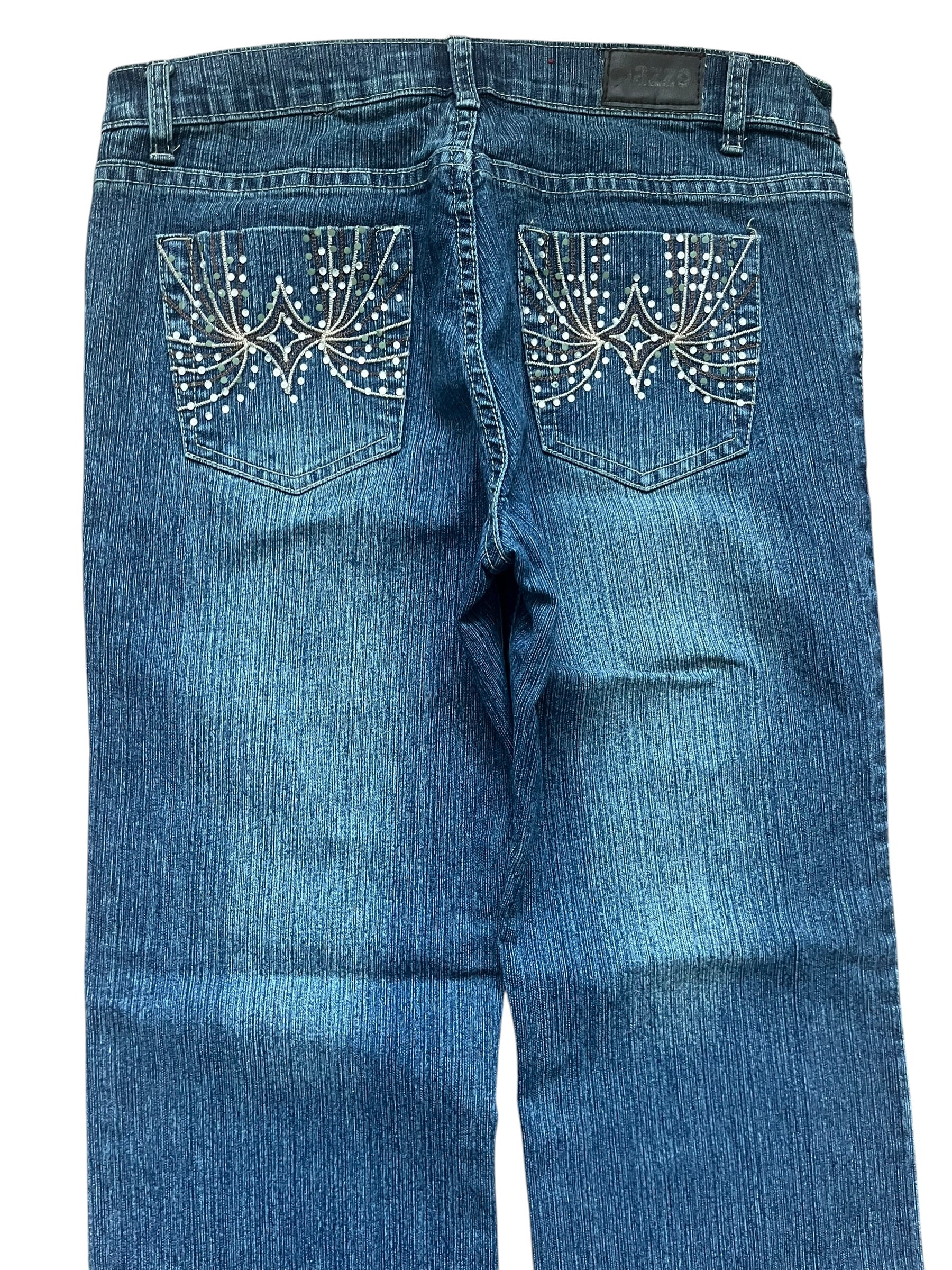 Y2K Bootcut Jeans Damen – Größe M – Blue Wash