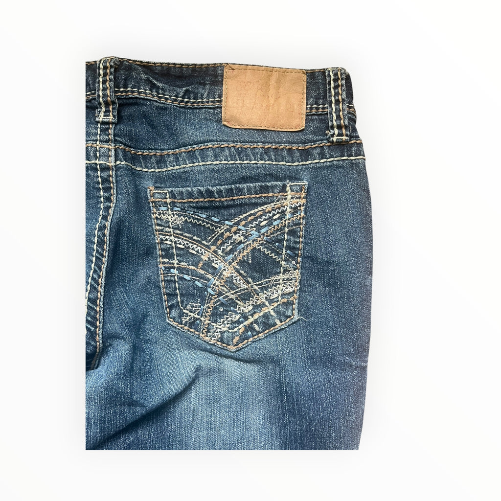 Y2K Series 31 Embellished Bootcut Jeans Size S – Medium Wash