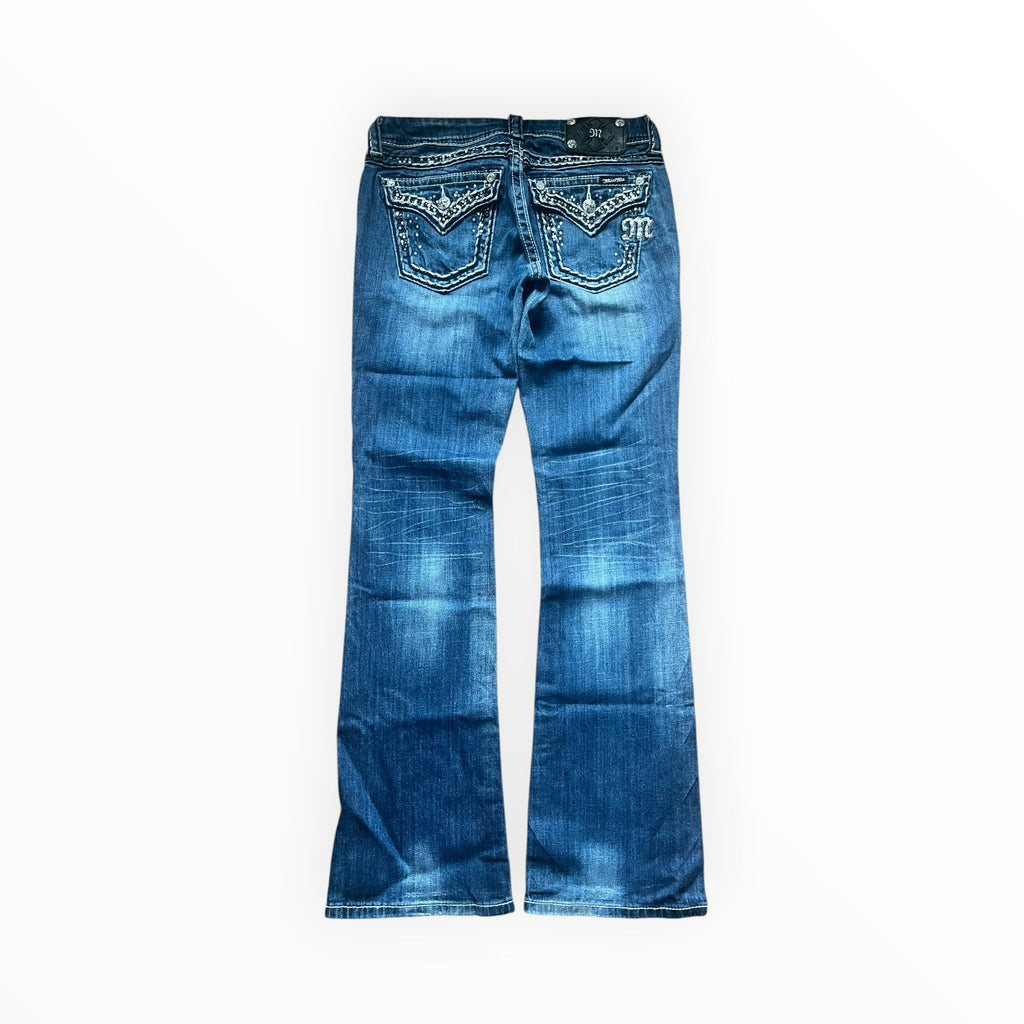 Miss Me Y2K Studded Bootcut Jeans – Size M