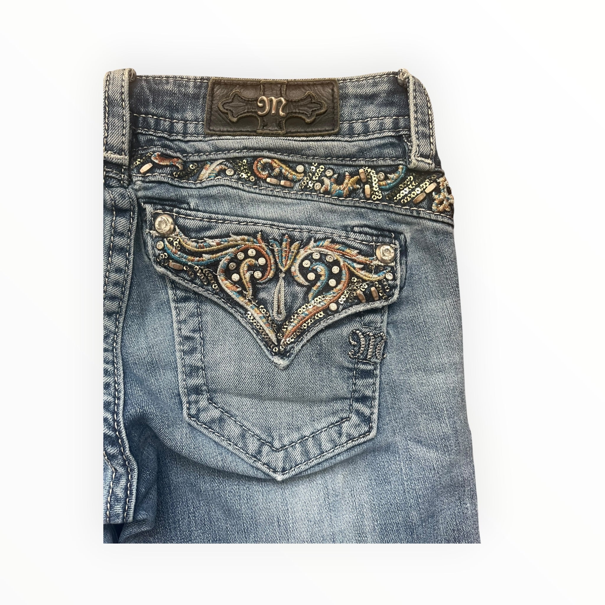 Miss Me Low Waist Bootcut Jeans