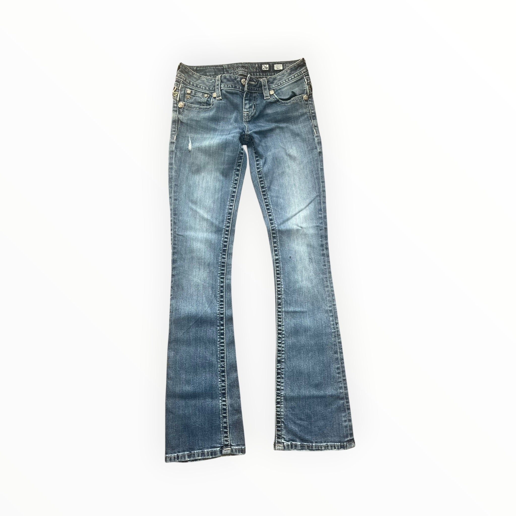 Miss Me Low Waist Bootcut Jeans