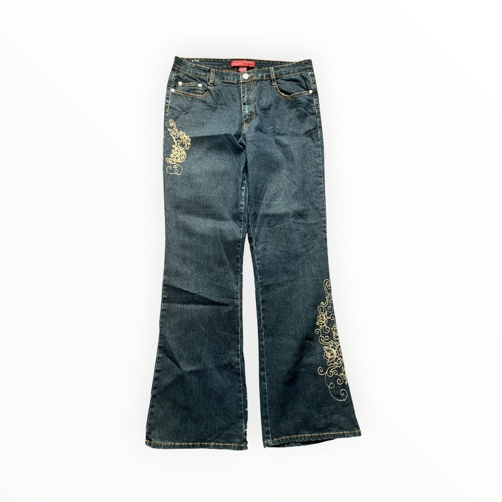 Cosmopolitan Y2K Bootcut Jeans Damen – Größe M