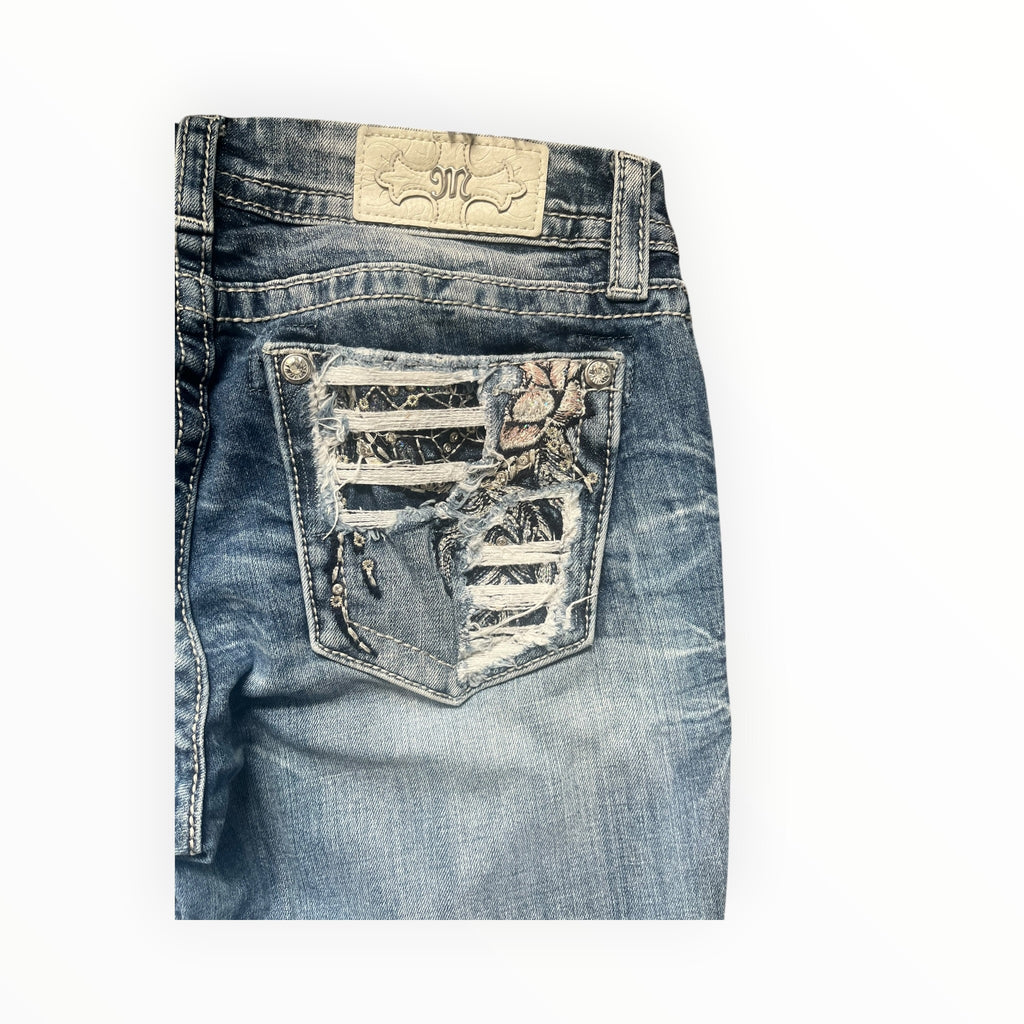 Miss Me Y2K Bootcut Jeans Damen – Größe M