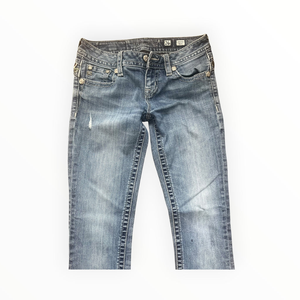 Miss Me Low Waist Bootcut Jeans