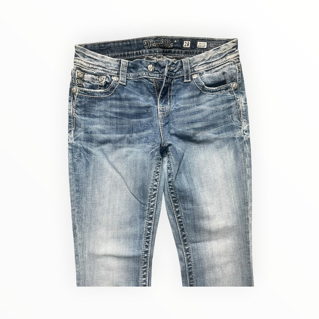 Miss Me Y2K Bootcut Jeans Damen – Größe M