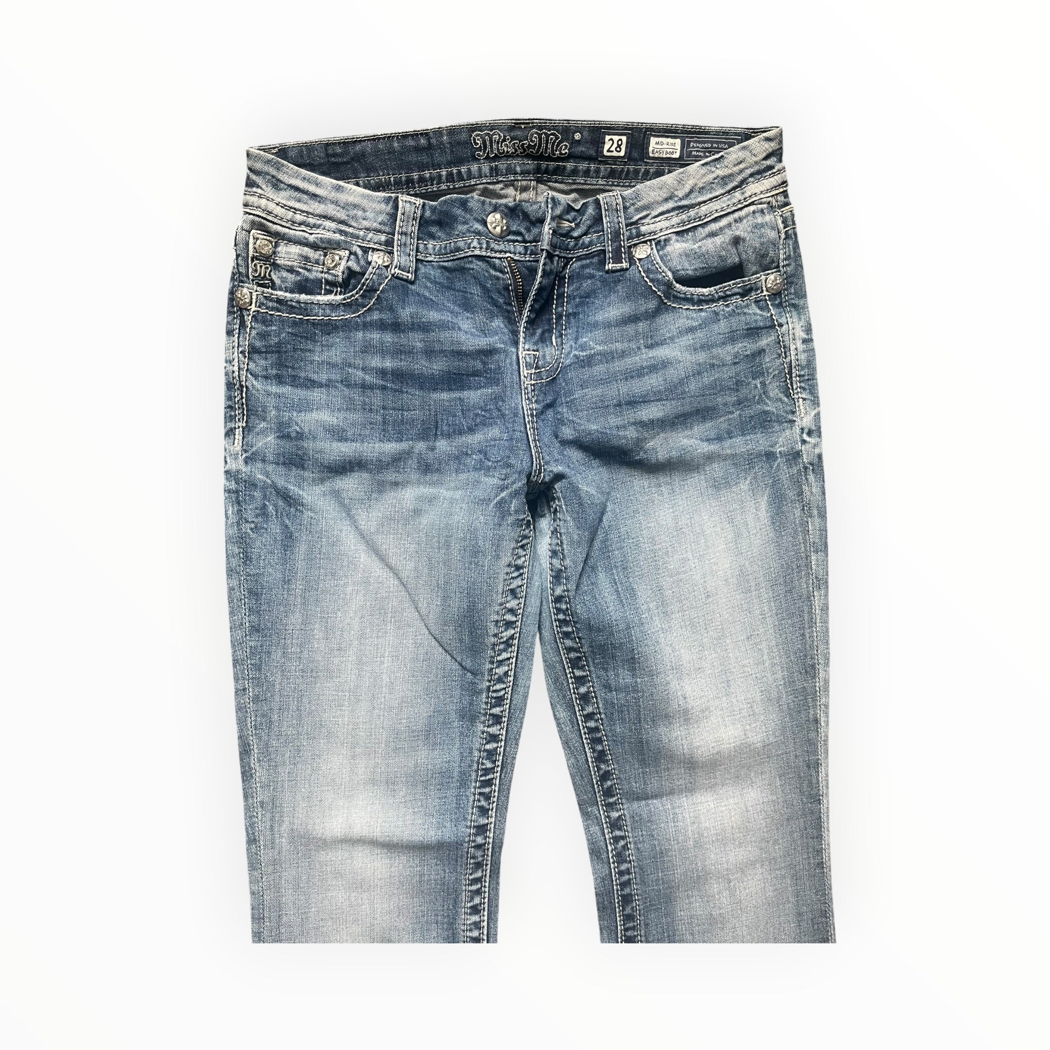 Miss Me Y2K Bootcut Jeans Damen – Größe M