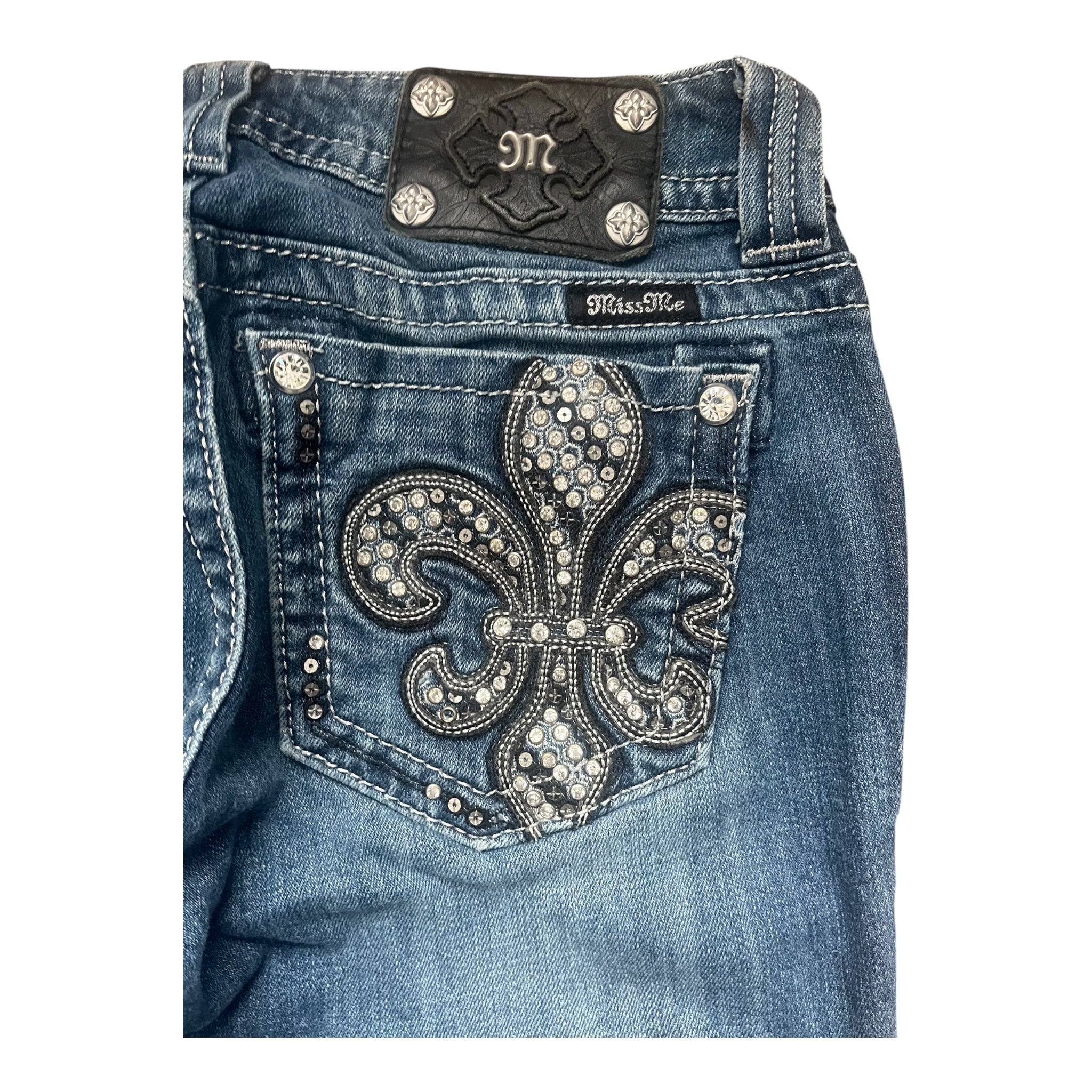 Miss Me Low Waist Bootcut Jeans