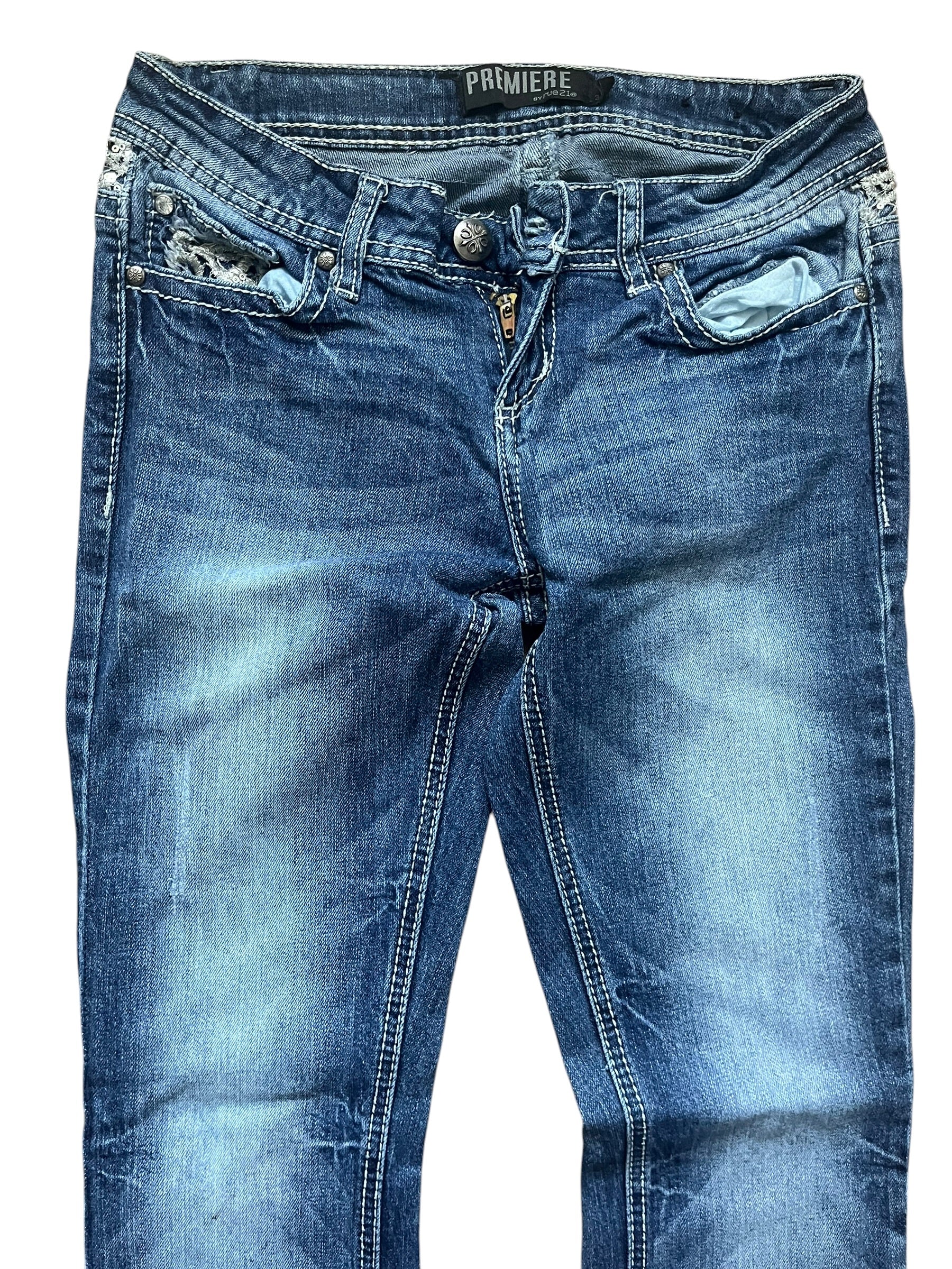 Premiere Y2K Bootcut Jeans Damen – Größe S