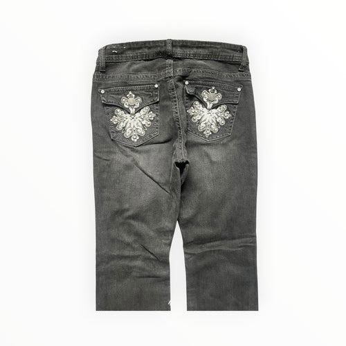 Canyon River Blues Y2K Bootcut Jeans – Größe S