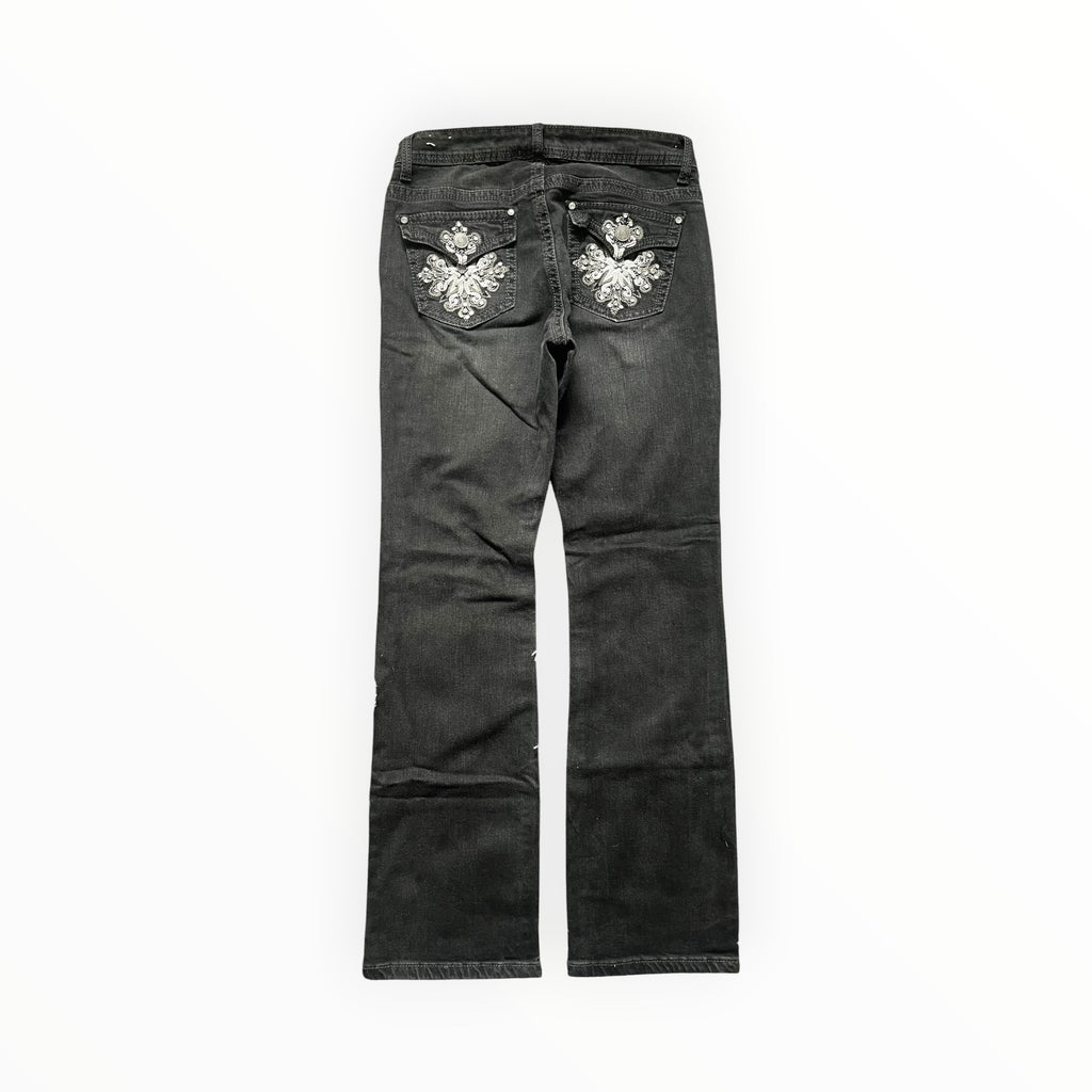 Canyon River Blues Y2K Bootcut Jeans – Größe S