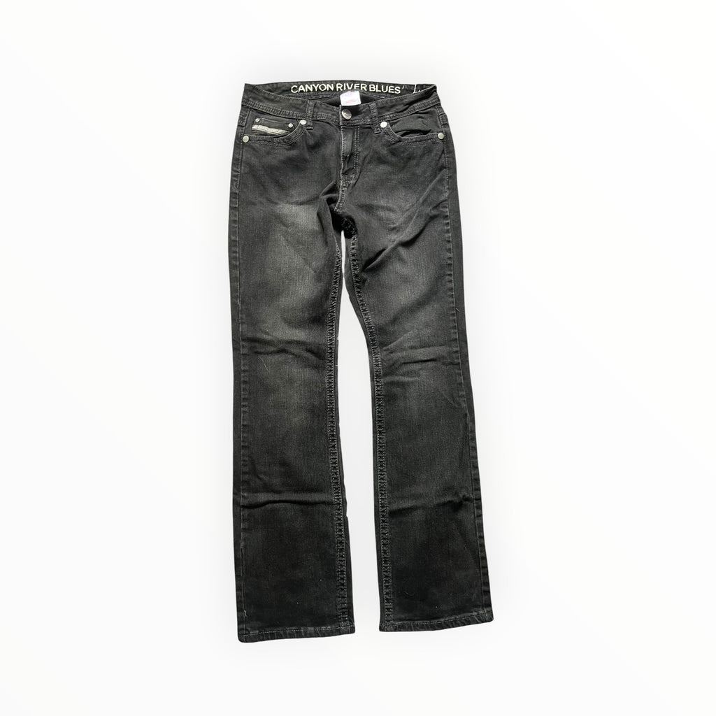 Canyon River Blues Y2K Bootcut Jeans – Größe S