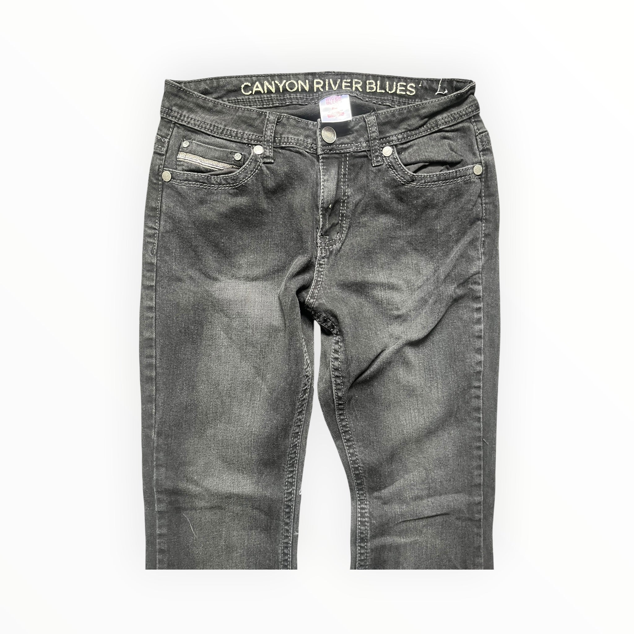 Canyon River Blues Y2K Bootcut Jeans – Größe S