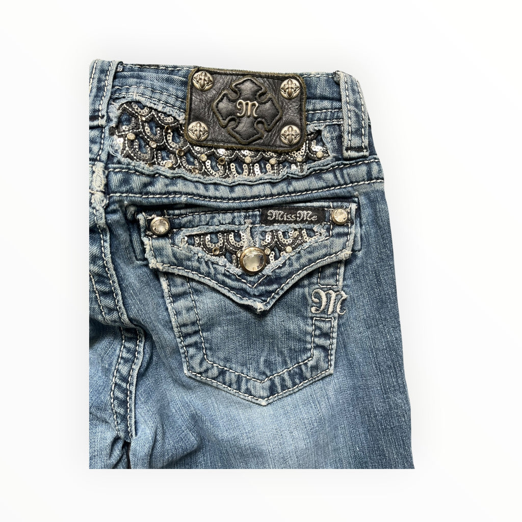 Miss Me Bootcut Jeans – Größe XS