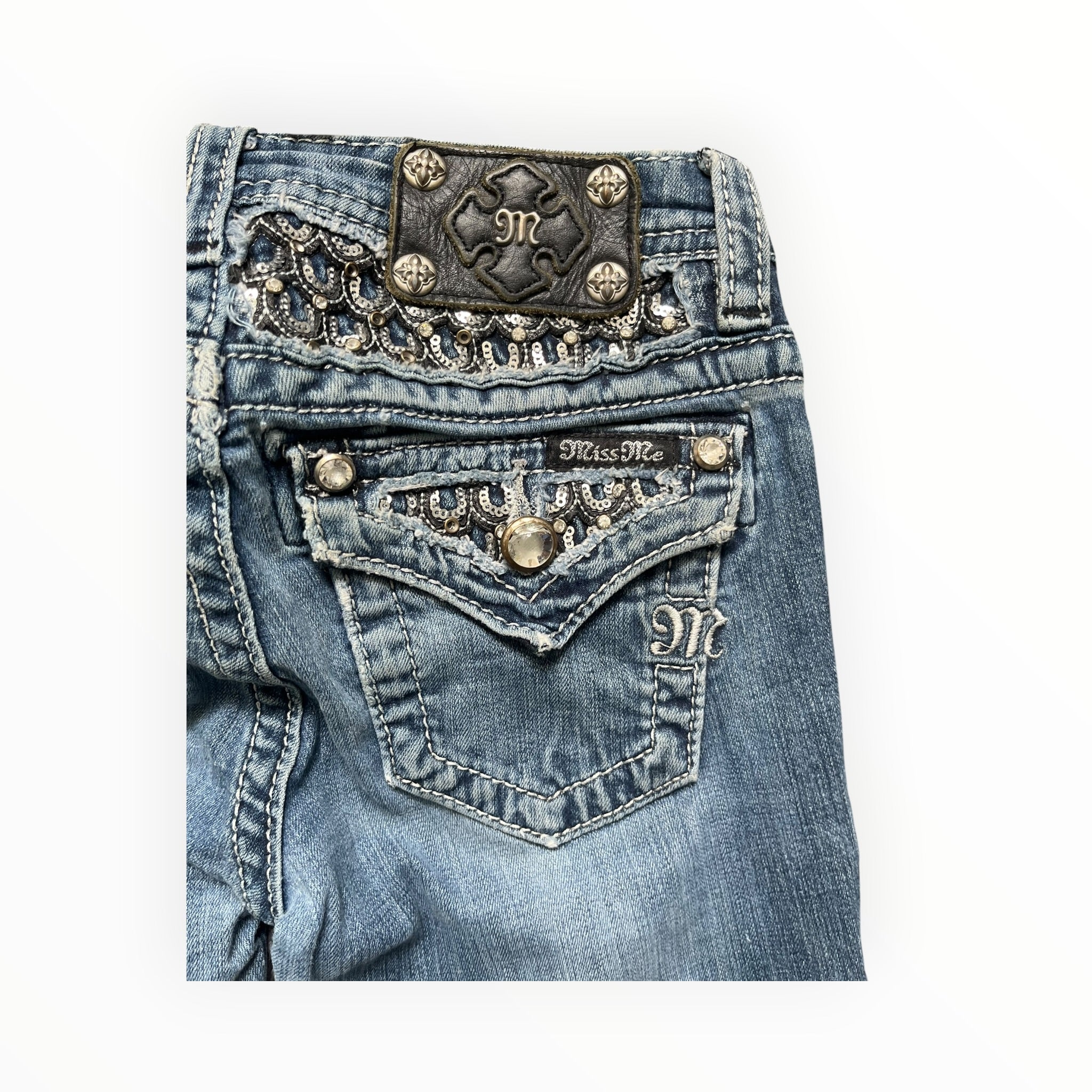 Miss Me Bootcut Jeans – Größe XS